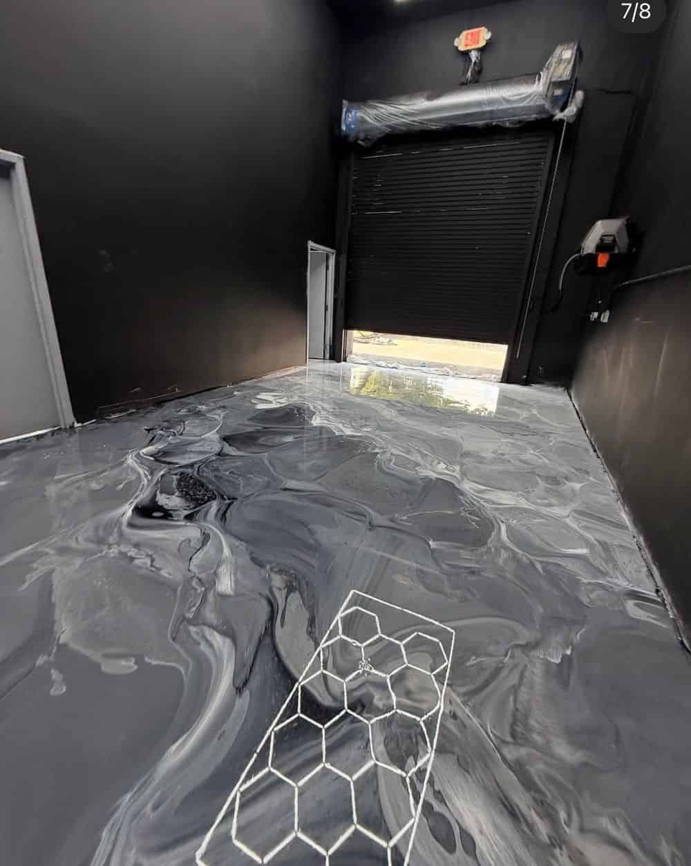 Metallic Epoxy Flooring image