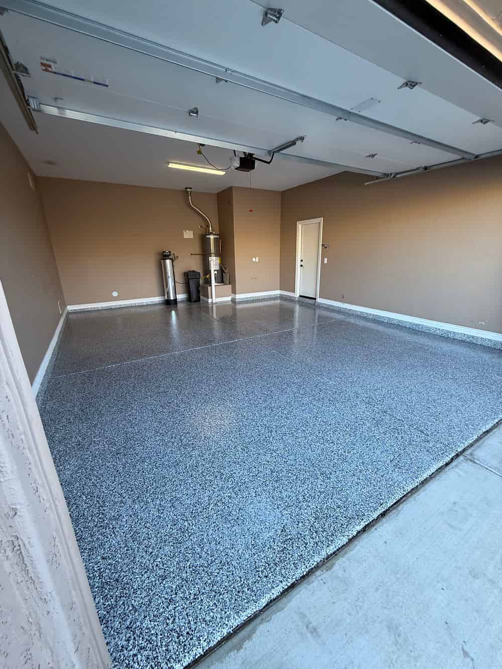 Flaked Epoxy Flooring image